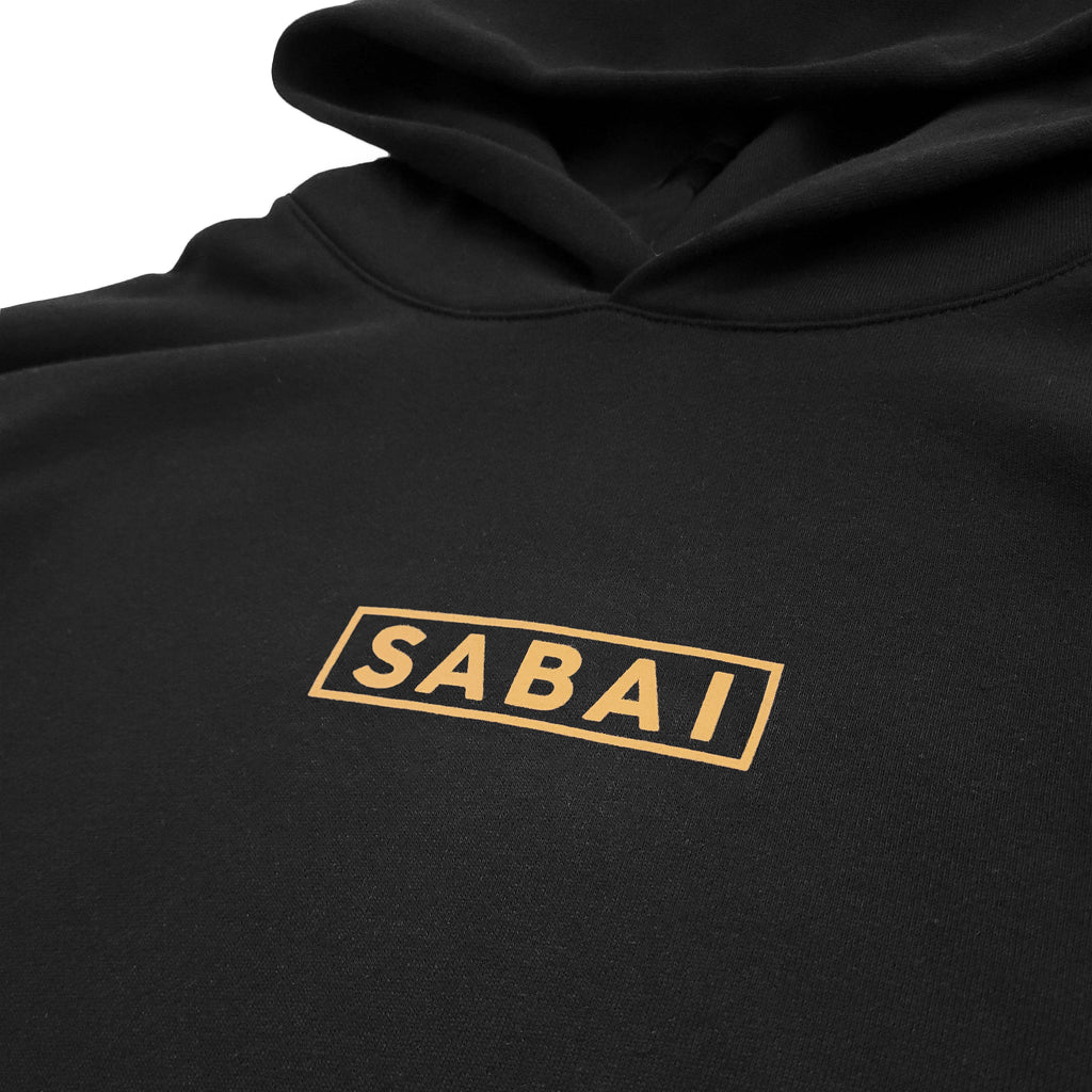 SABAI PRIMAL TIGER BLACK HOODIE