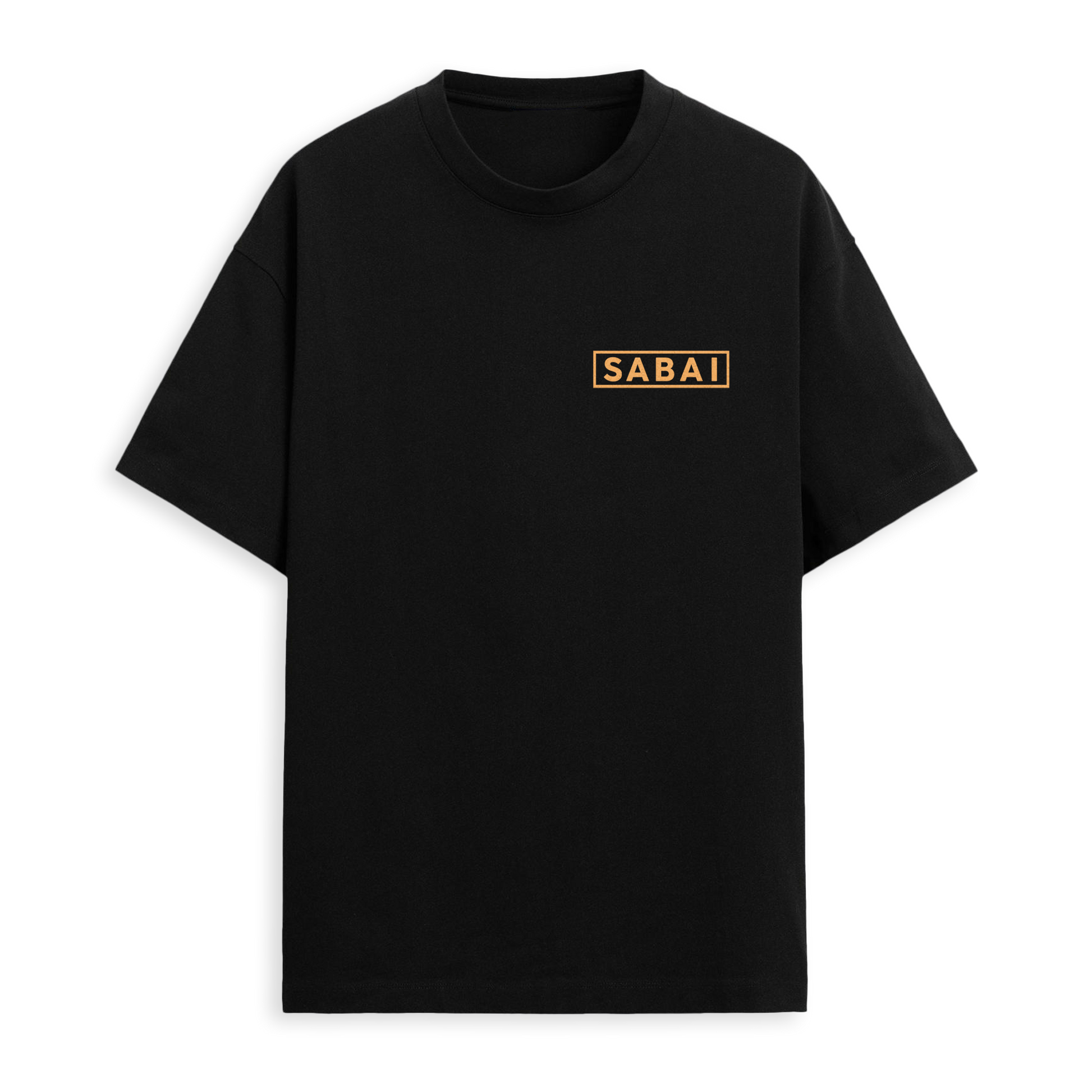 SABAI PRIMAL TIGER BLACK TEE
